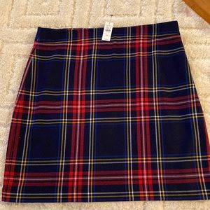 Talbots tartan plaid skirt, new with tags